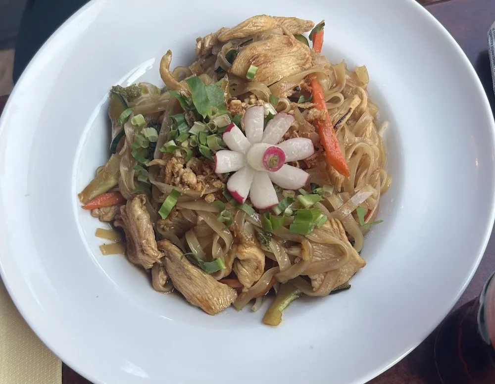 Pad Thaï Poulet Boeuf Gambas Mix Végétarien
