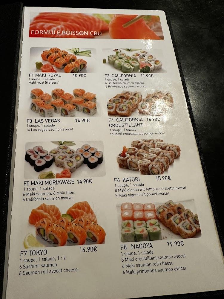 A la Brie des sushis - Scan Menu 1