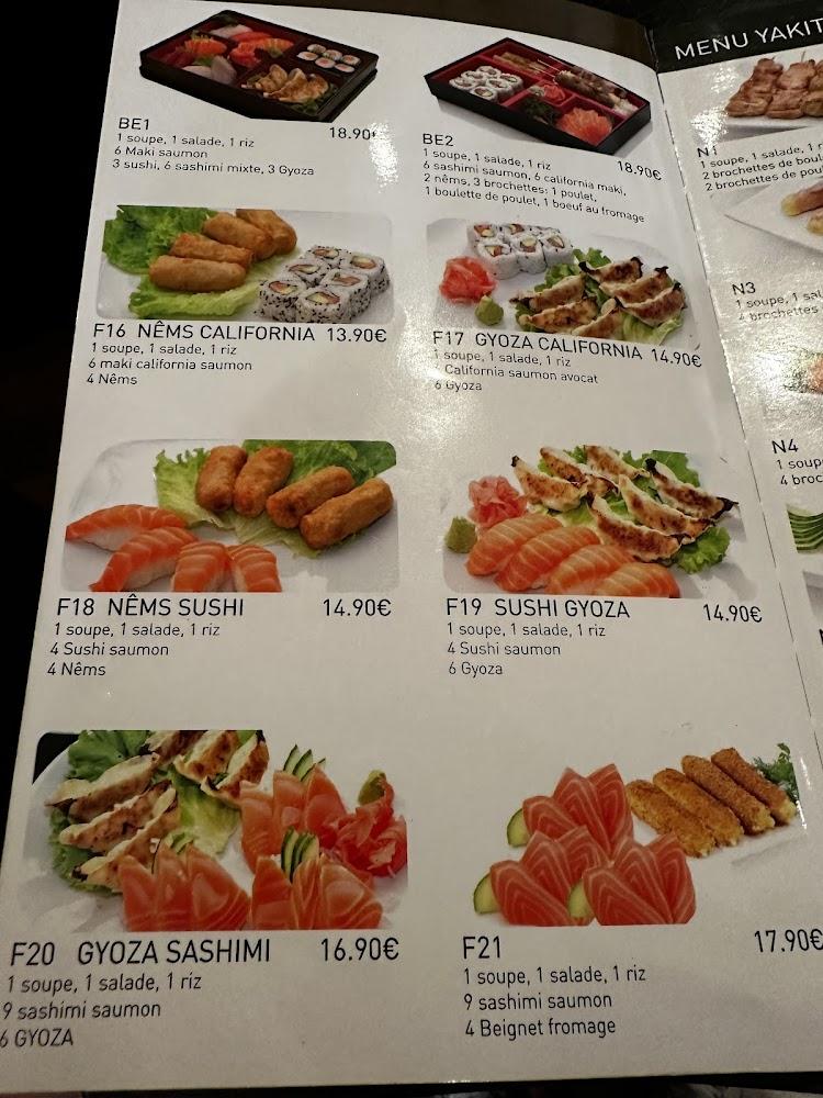 A la Brie des sushis - Scan Menu 2