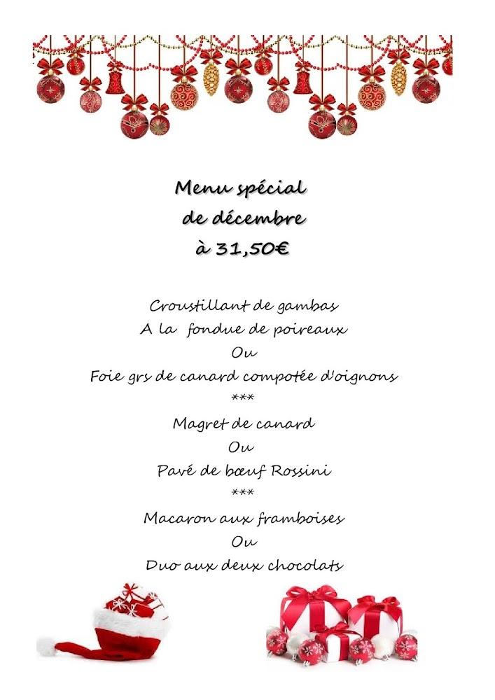 A la table du Puisard - Scan Menu 2