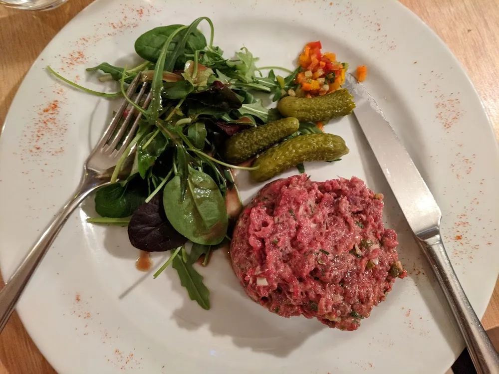 Le Tartare de Bœuf Préparé