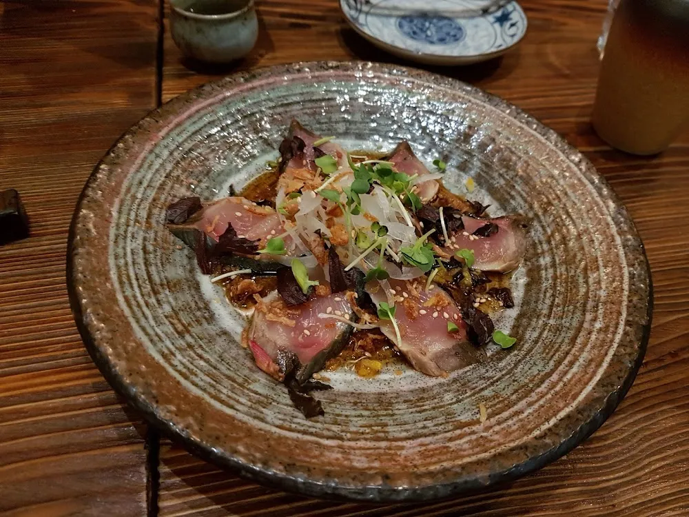 Chinchard Cru Basilic Japonais