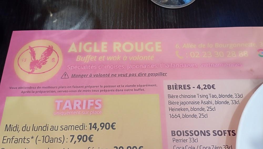 Aigle Rouge - Scan Menu 4