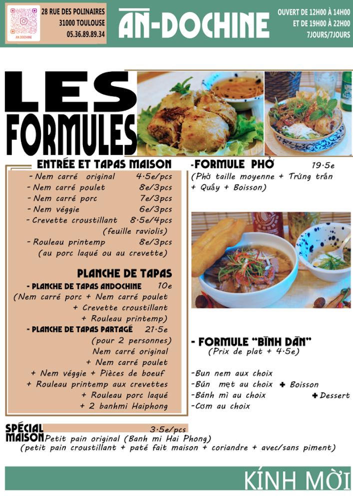 Àndochine - Scan Menu 1