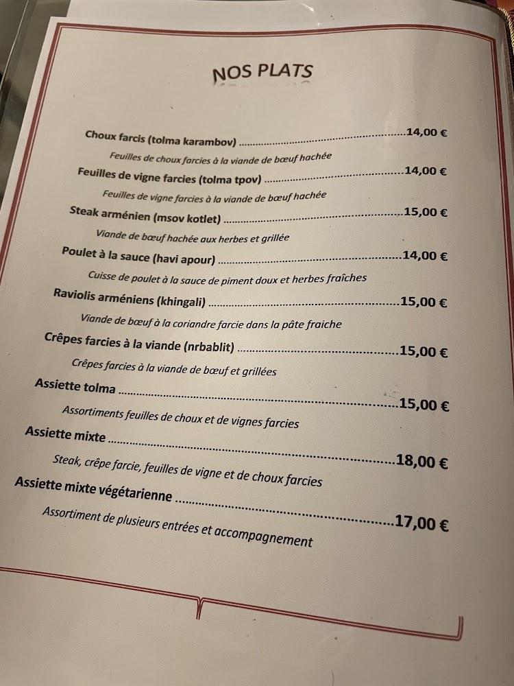 Anouche - Scan Menu 2