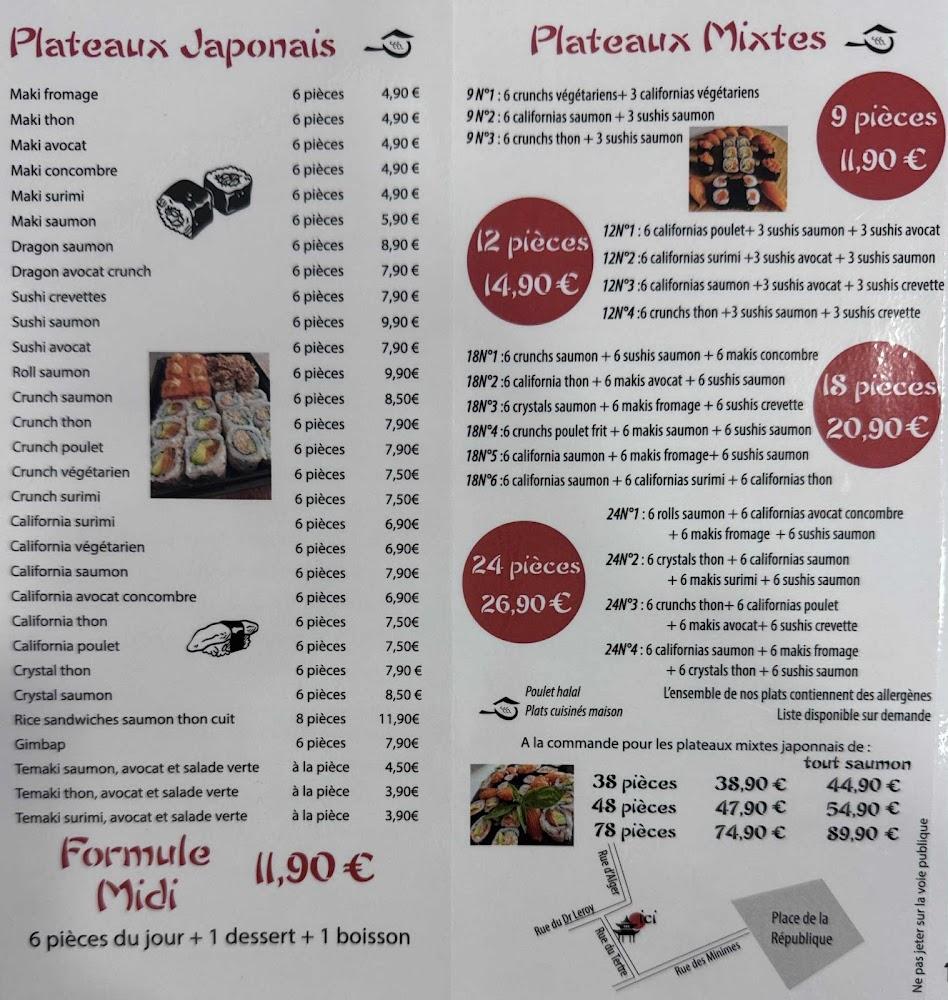 Aro i Sushi - Scan Menu 1