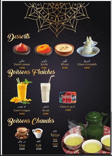 ARYANA RESTAURANT - Scan Menu 3