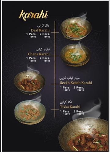 ARYANA RESTAURANT - Scan Menu 4