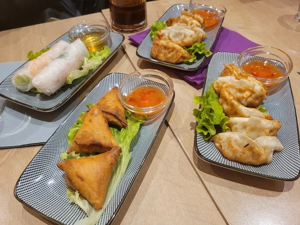 Raviolis Samoussas Rouleaux de Printemps