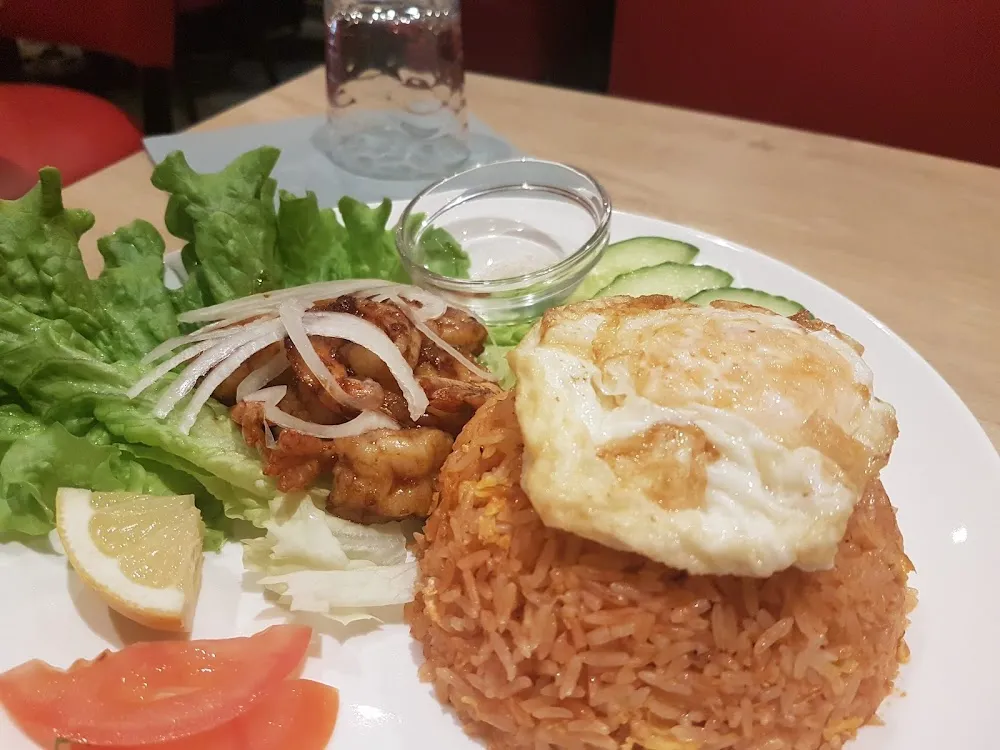 Riz Au Crevettes Loc Lac