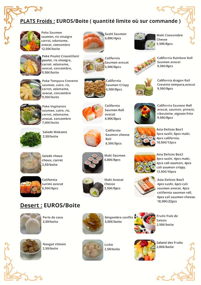 Asia Délices - Scan Menu 2