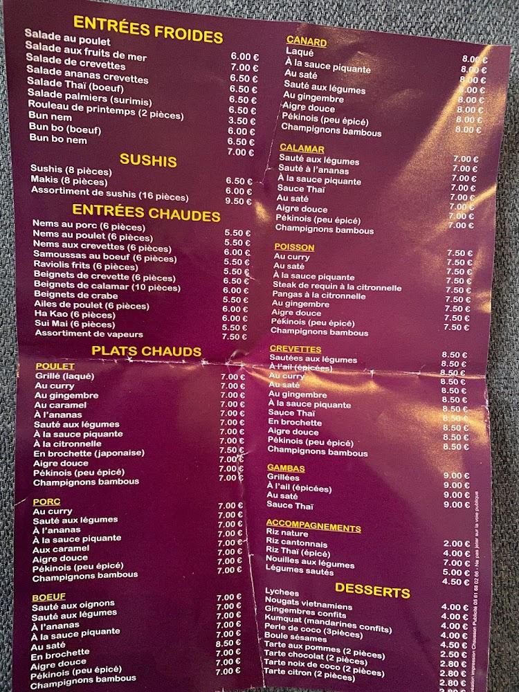 ASIA KING WOK - Scan Menu 2