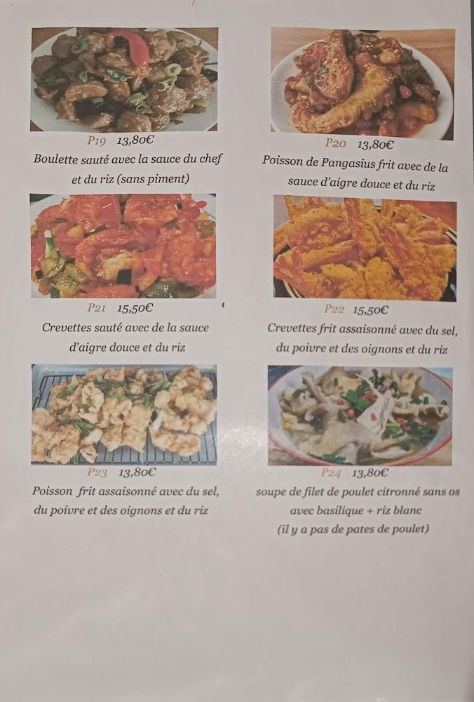 Asian Montrouge - Scan Menu 1