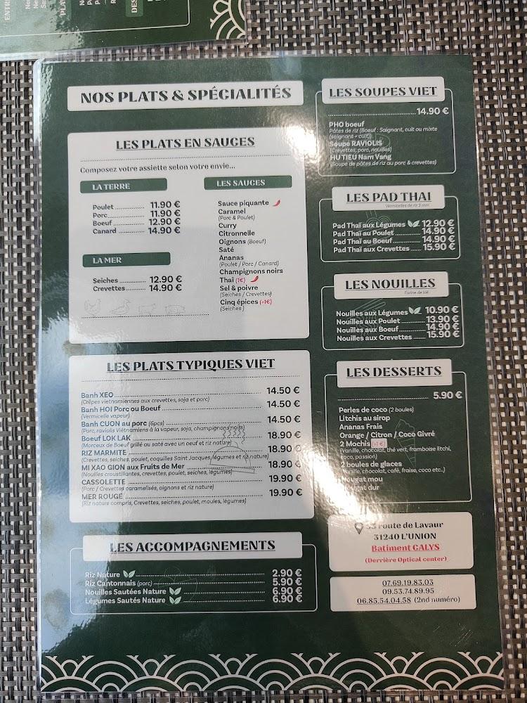 ASIAN SAVEURS - Scan Menu 4