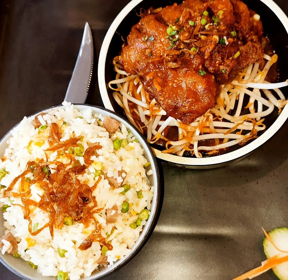 Riz Cantonais Canard Laqué