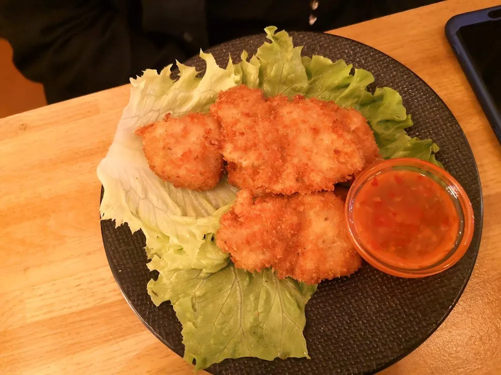 Beignets de Poulet Frits Façon Thaï