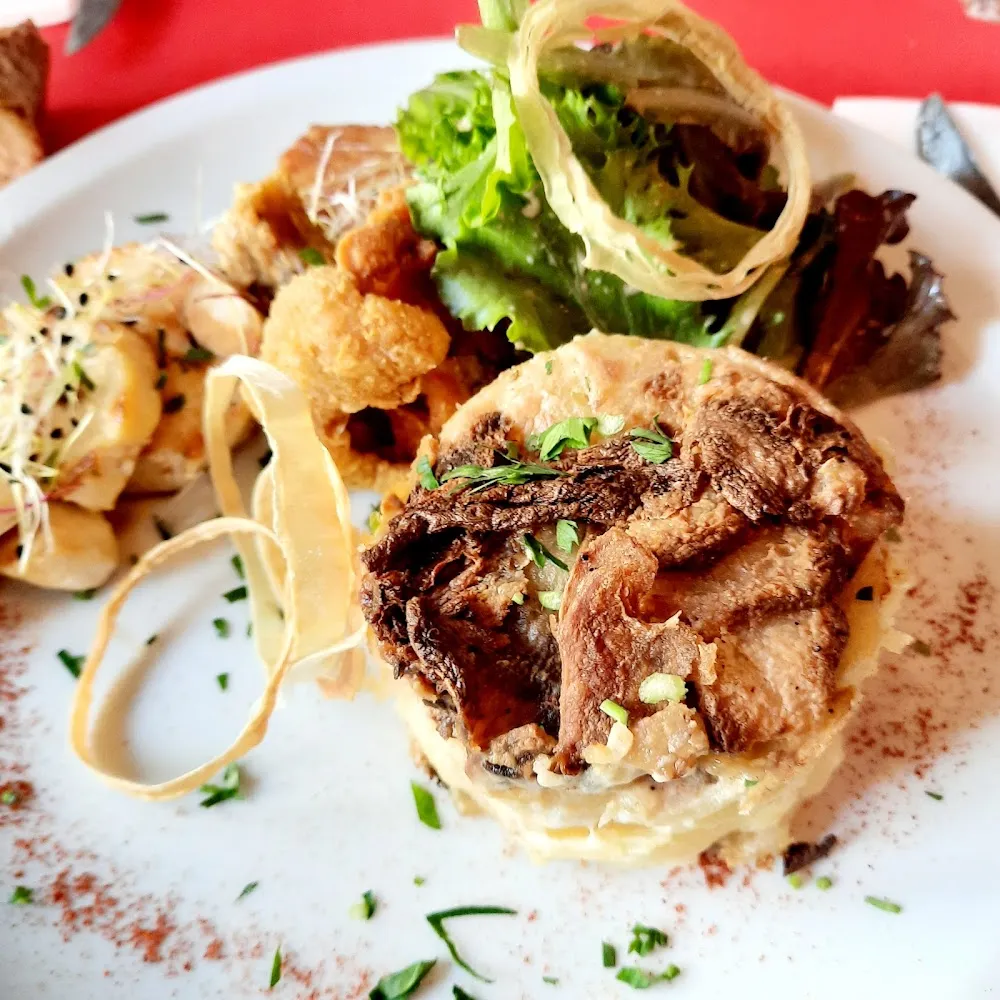 Suprême de Poulet Gratin Dauphinois