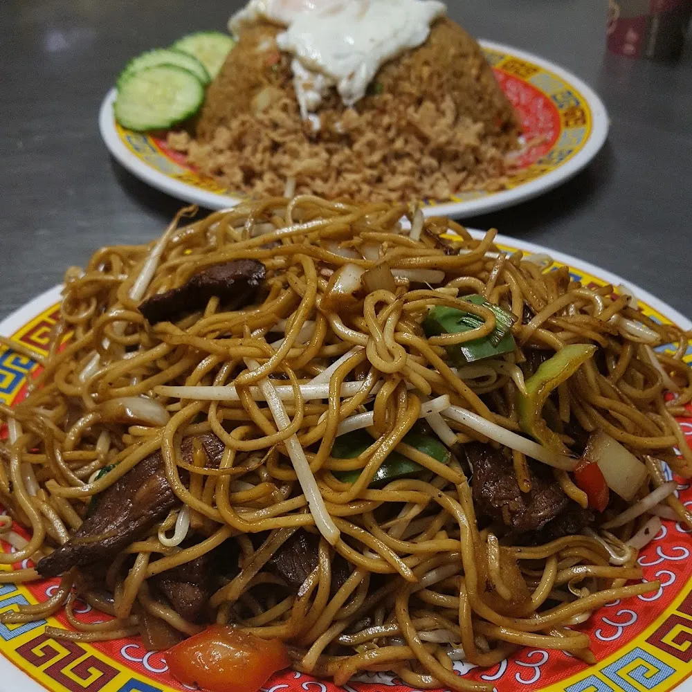 Nouilles Sautées Boeuf Basilic Thaï