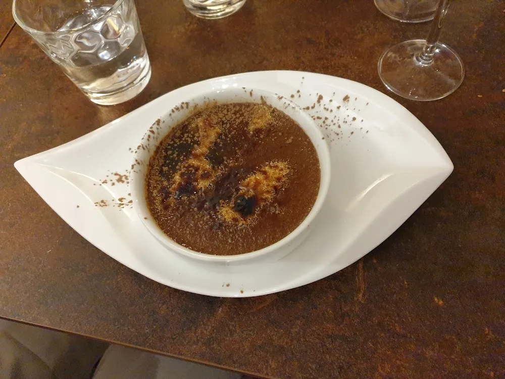 Crème Brulee Au Chocolat