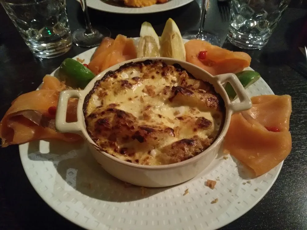 Raclette Crémeuse Gratinée Saumon