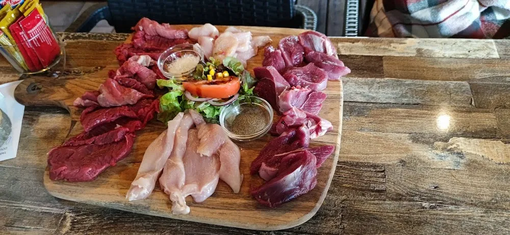 Viande de Boeuf Et Poulet