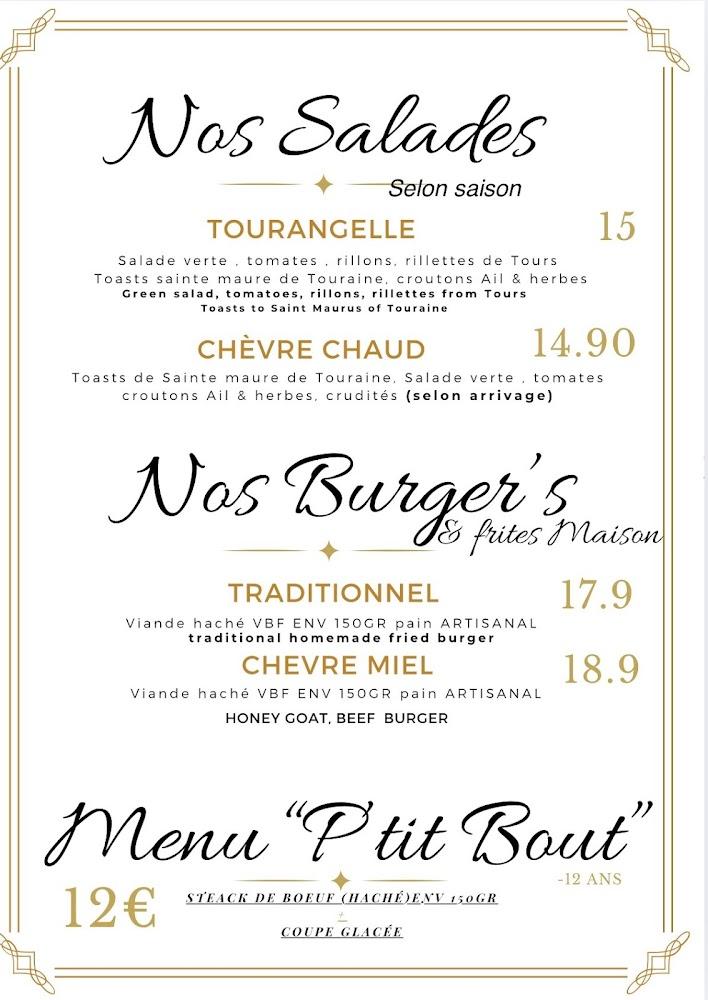 AU GATEAU BRETON « O’GB » Restaurant Chenonceaux - Scan Menu 2