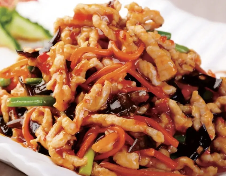 Tranche Fine de Porc Sauté À la Sauce Piquante 鱼香肉丝