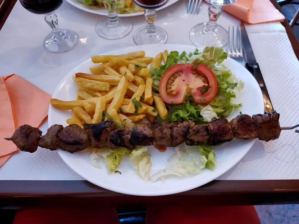 Brochette d'agneau