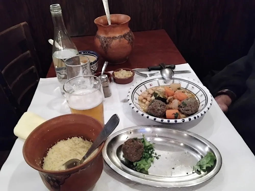 Couscous Avec Boulette de Boeuf