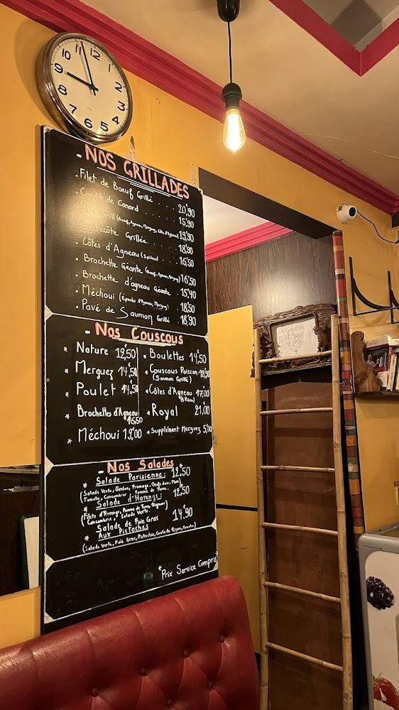 Au Petit Village - Scan Menu 3