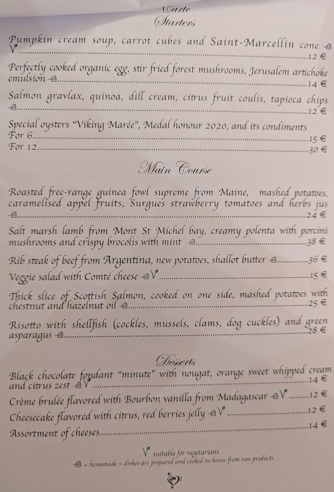 Au P'tit Curieux - Scan Menu 2