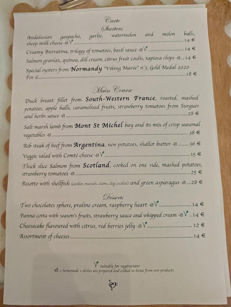 Au P'tit Curieux - Scan Menu 4