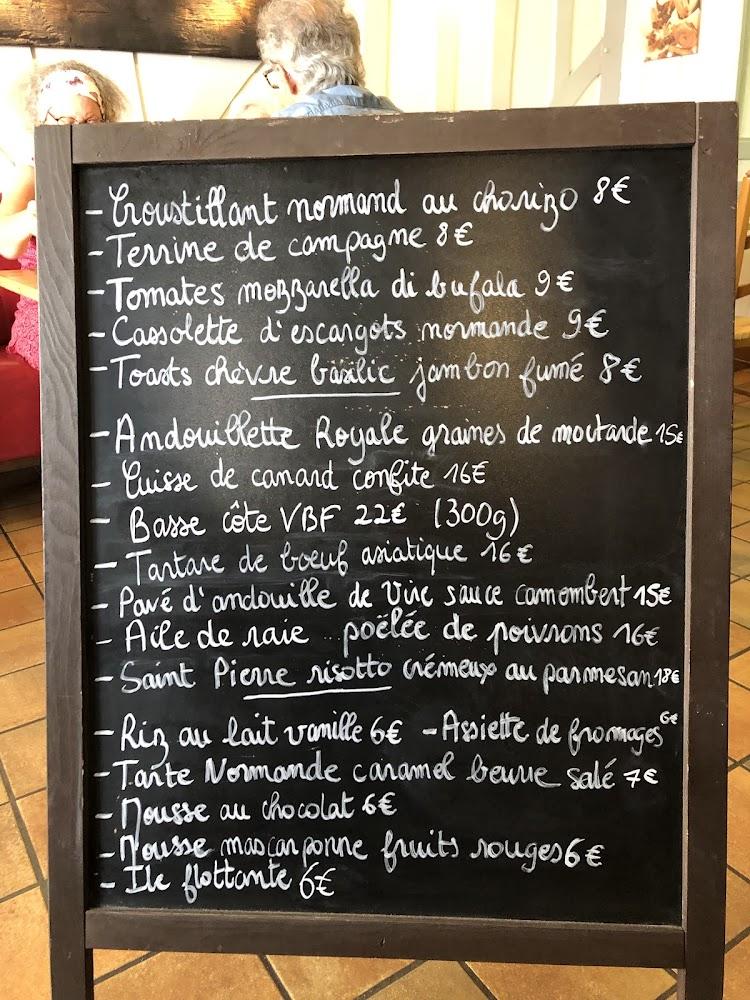 AU RELAIS NORMAND - Scan Menu 1