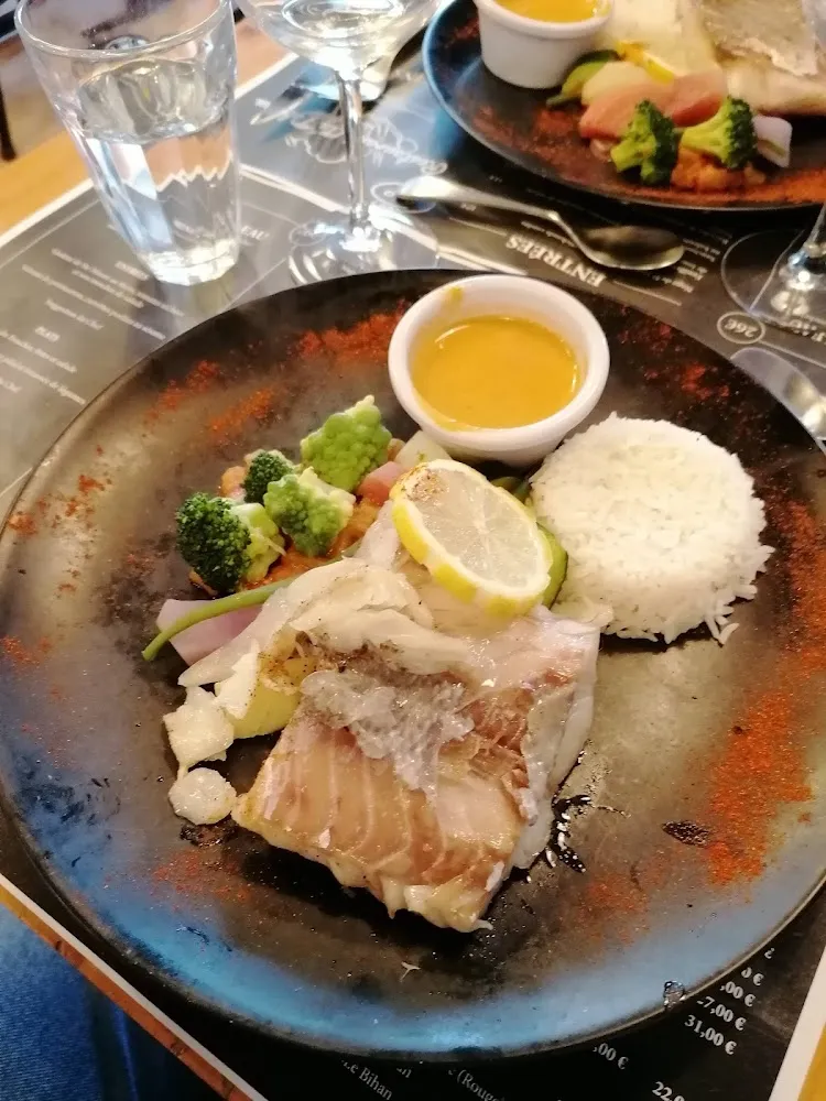 Poisson Riz Petits Légumes