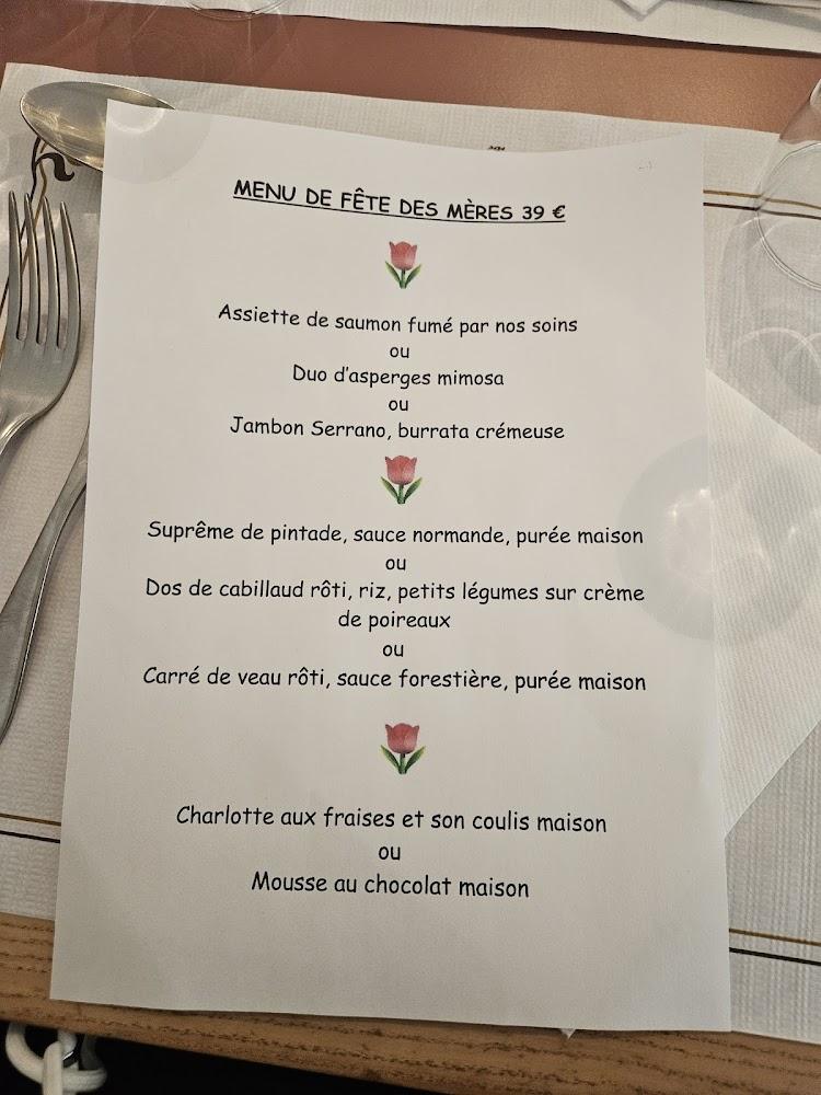 Auberge Des Chiens Rouges - Scan Menu 2
