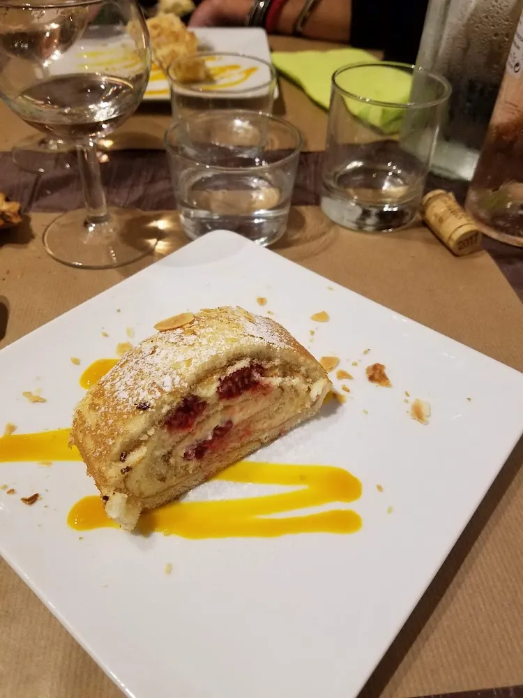 Roulé Aux Framboises Et Ça Crème Légère