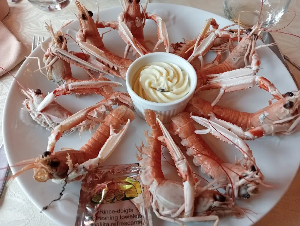 Assiette de Langoustines Mayonnaise Maison