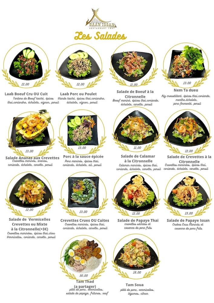 Baan Issan - Scan Menu 1