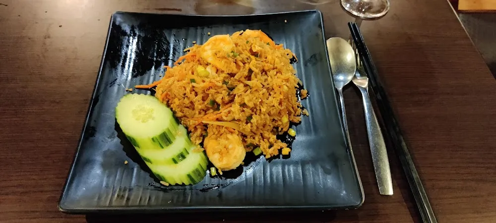Riz Sauté Issan Aux Crevettes