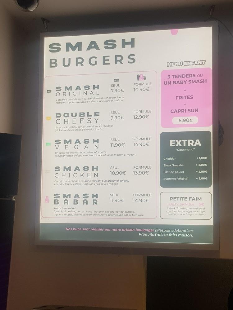 Babar Burger Orléans - Smash Burger - Scan Menu 4