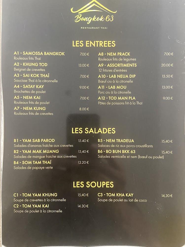 BANGKOK 63 - Scan Menu 2