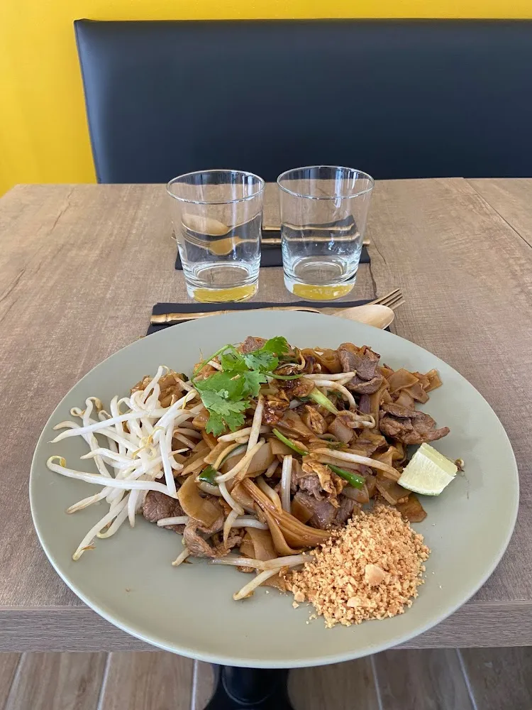 Pâtes de Riz Aux Crevettes