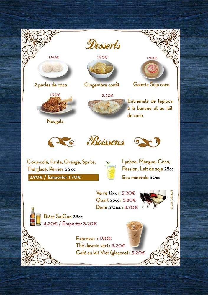 Banh Mi Viet - Scan Menu 2