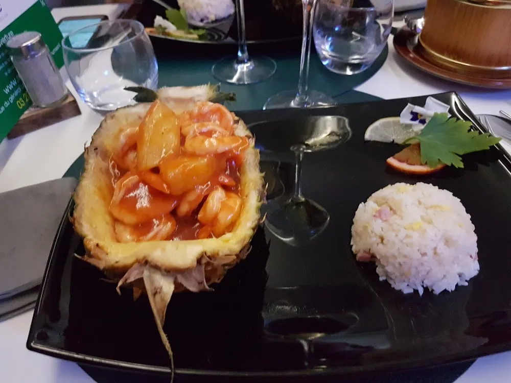 Crevettes Aigre Doux À L Ananas