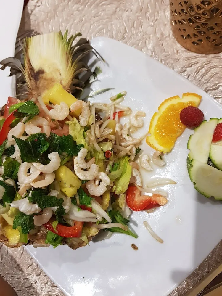 Salade de Crevettes Aux Légumes