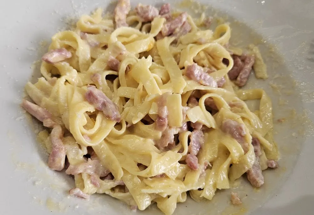 Tagliatelle Carbonara