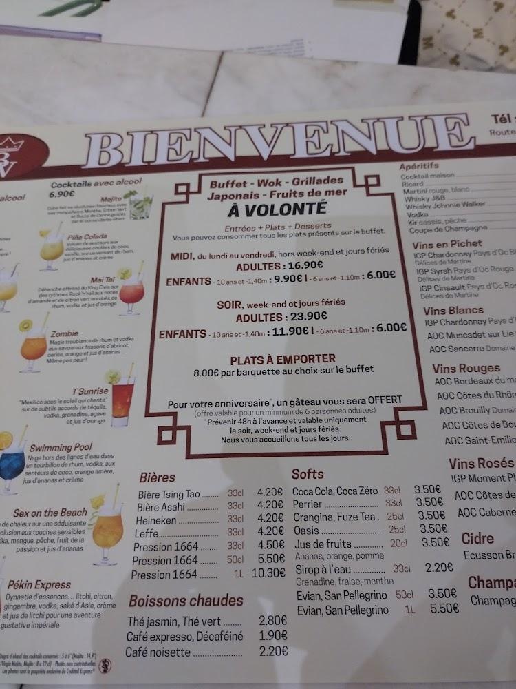 Bienvenue - Scan Menu 3