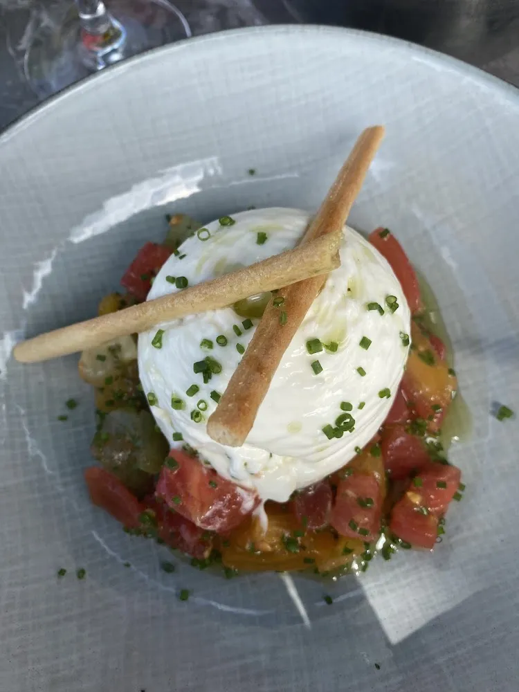 Voorgerecht Met Mozzarella En Tomaat