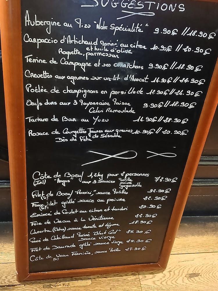 Bistrot 31 - Scan Menu 2
