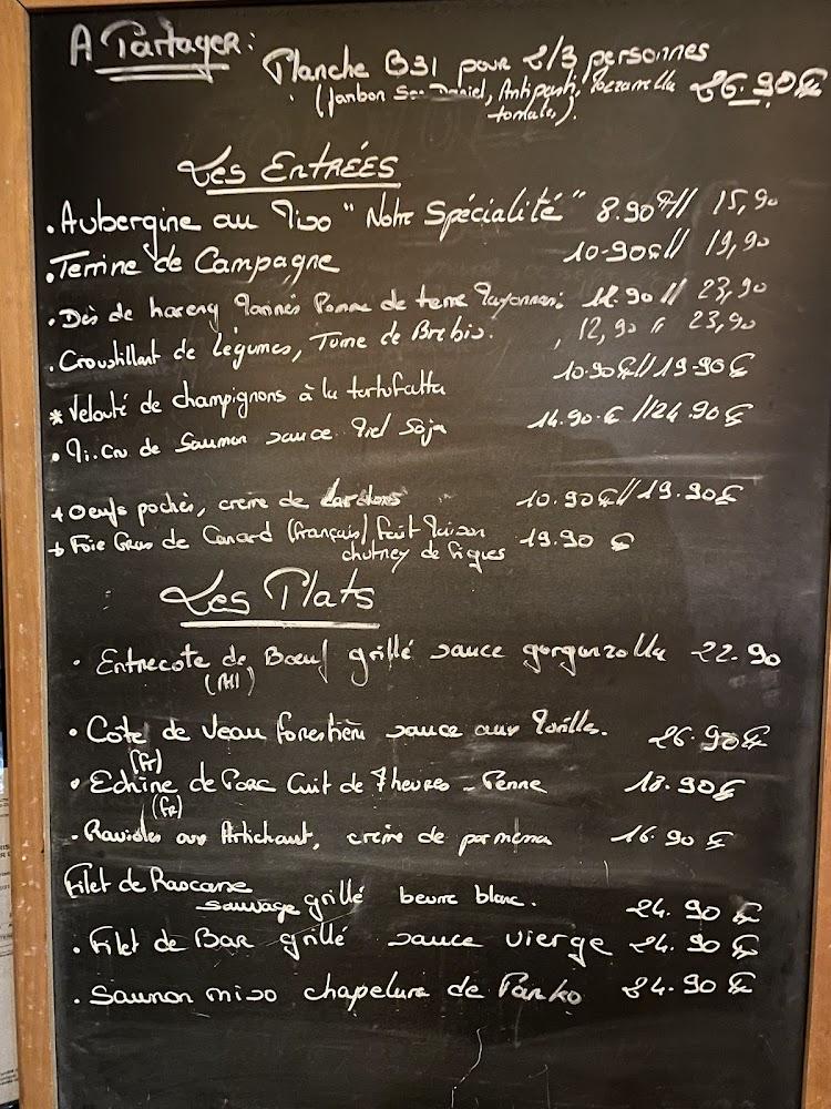 Bistrot 31 - Scan Menu 4